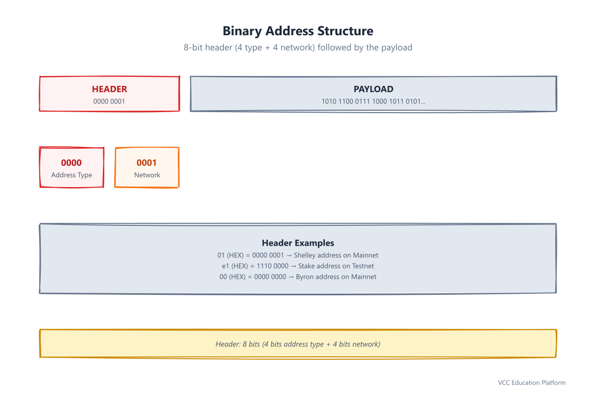 Binary Address Structure