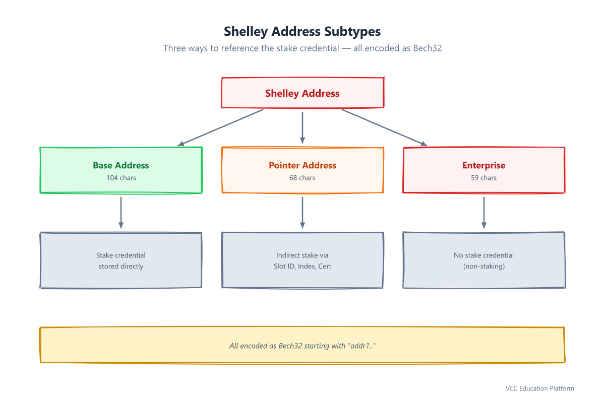 Shelley Address Subtypes