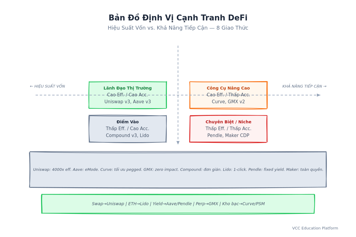 Positioning Map - DeFi Competitive Landscape