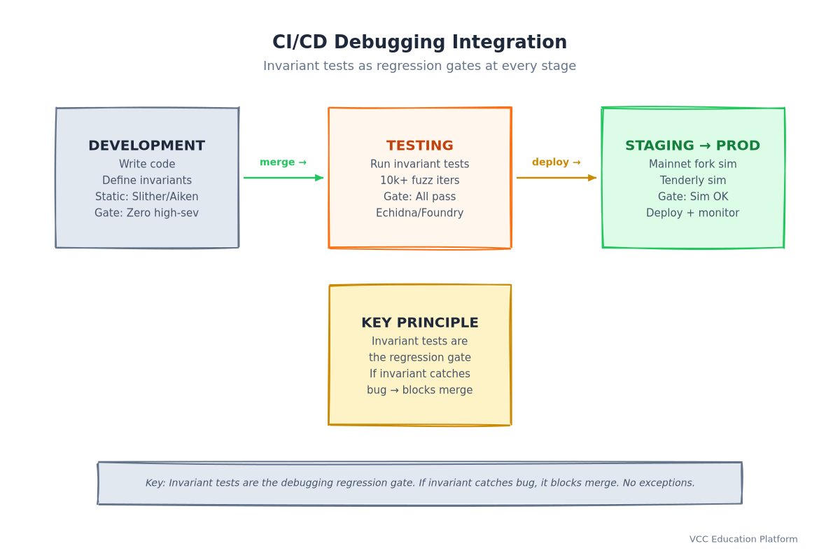 Flowchart - CI/CD debugging integration