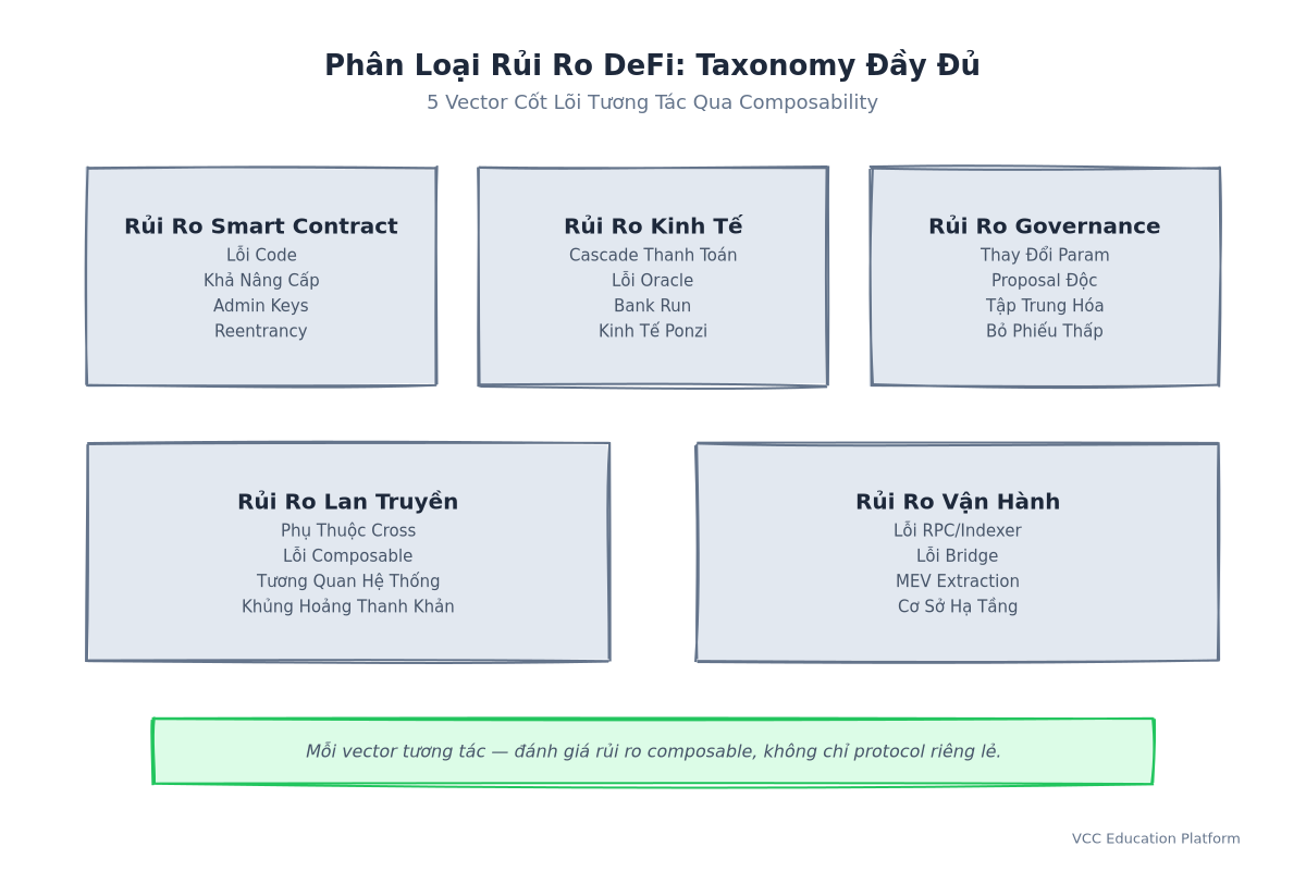 Hierarchy - DeFi risk category taxonomy