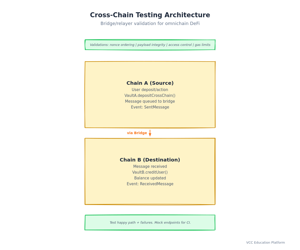 Diagram - DeFi Testing Stack Architecture