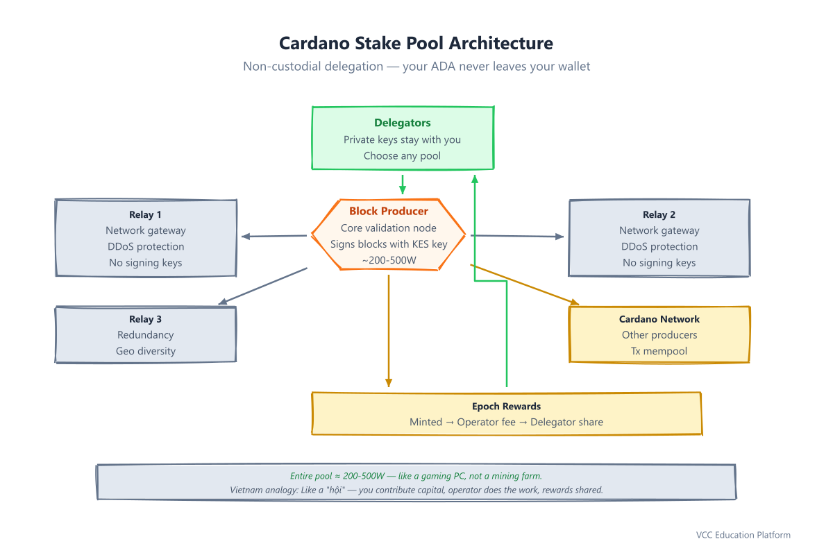 Diagram - Kiến trúc kho chứa Stake