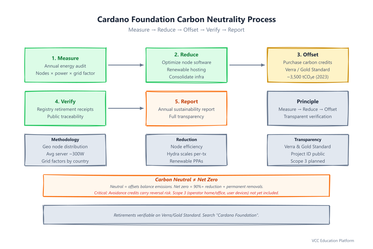 Comparison - PoW vs PoS Energy Scaling: Bitcoin mining farm (megawatts) vs Cardano stake pool (hundreds of watts)