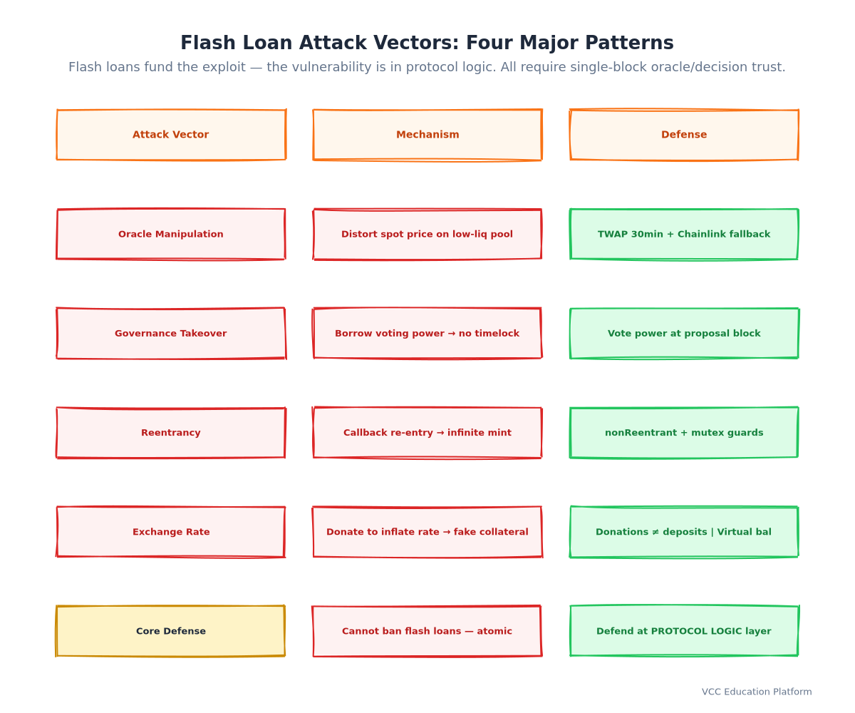 Diagram - Flash Loan Attack Anatomy: Central 