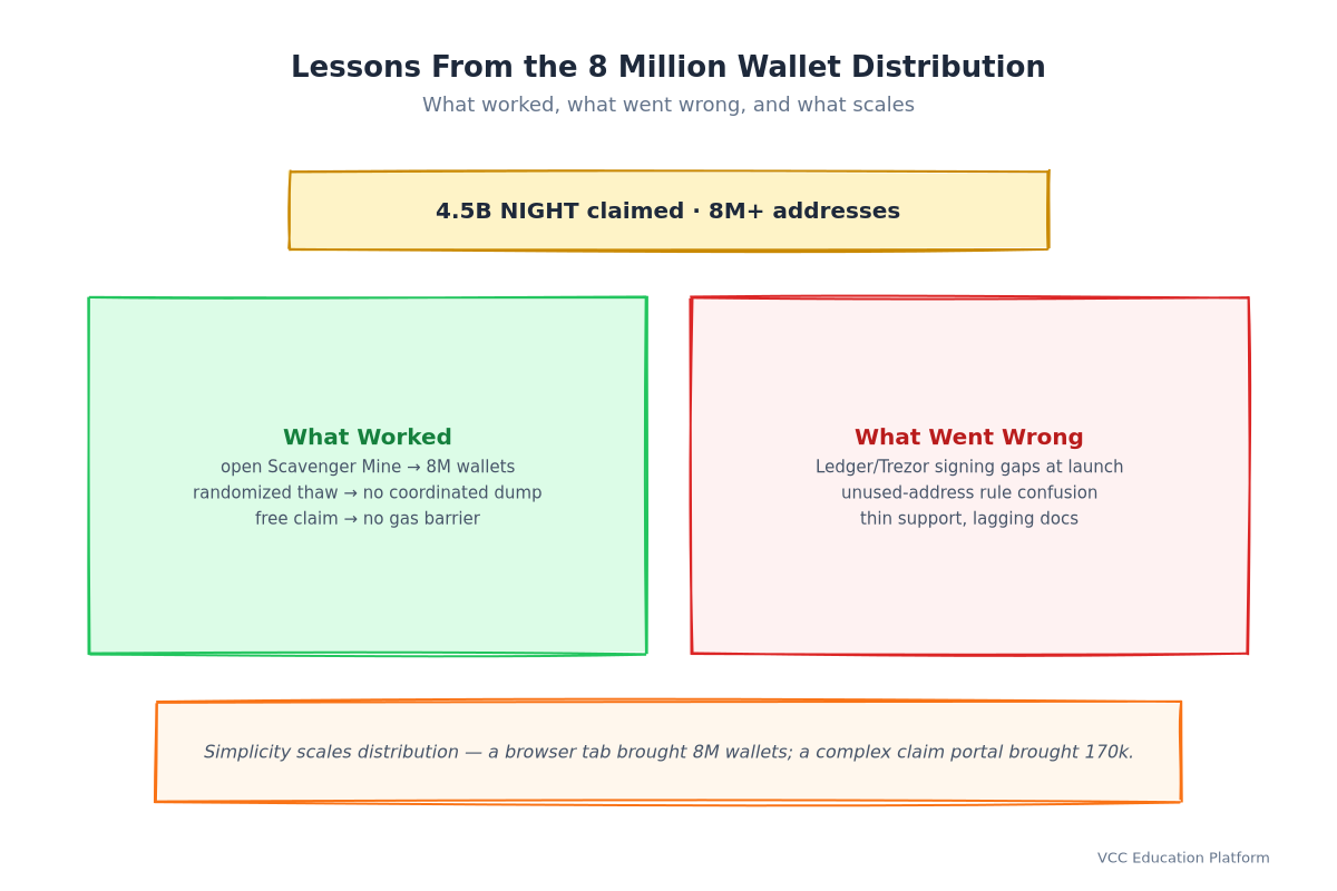 Lessons from the 8 million wallet distribution: what worked vs what went wrong