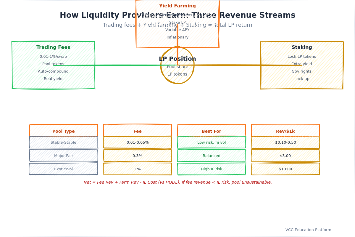 Diagram - Liquidity Provider journey and rewards