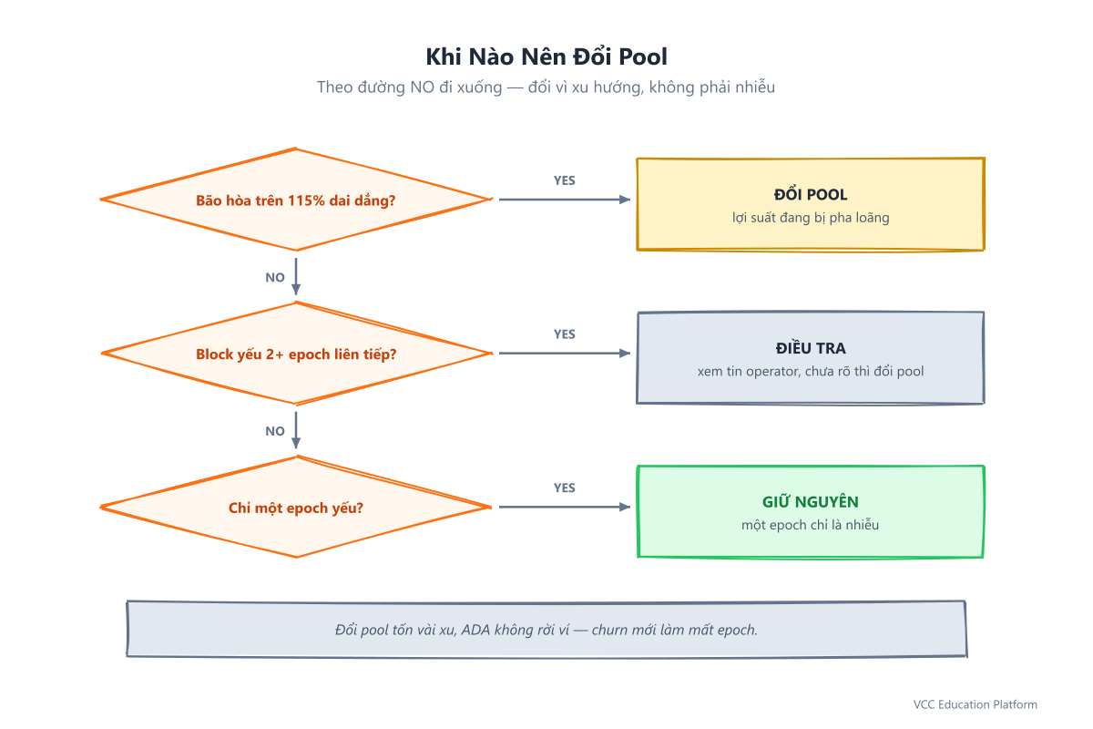 Flowchart - When to Switch Pools Decision Tree