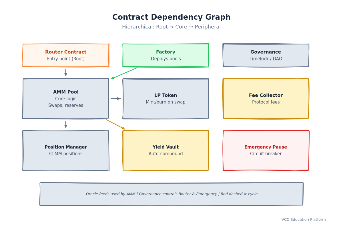 Graph - Contract Dependency Graph