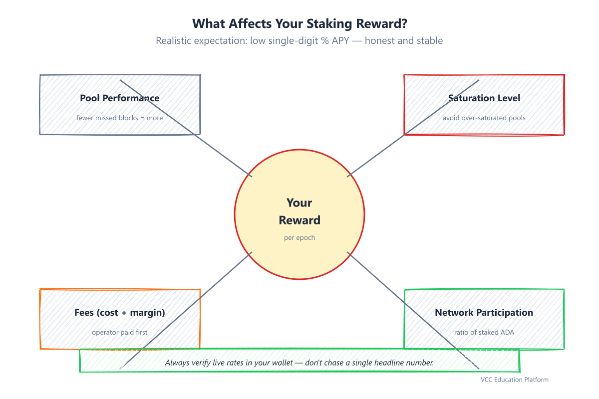 Factors that affect your reward