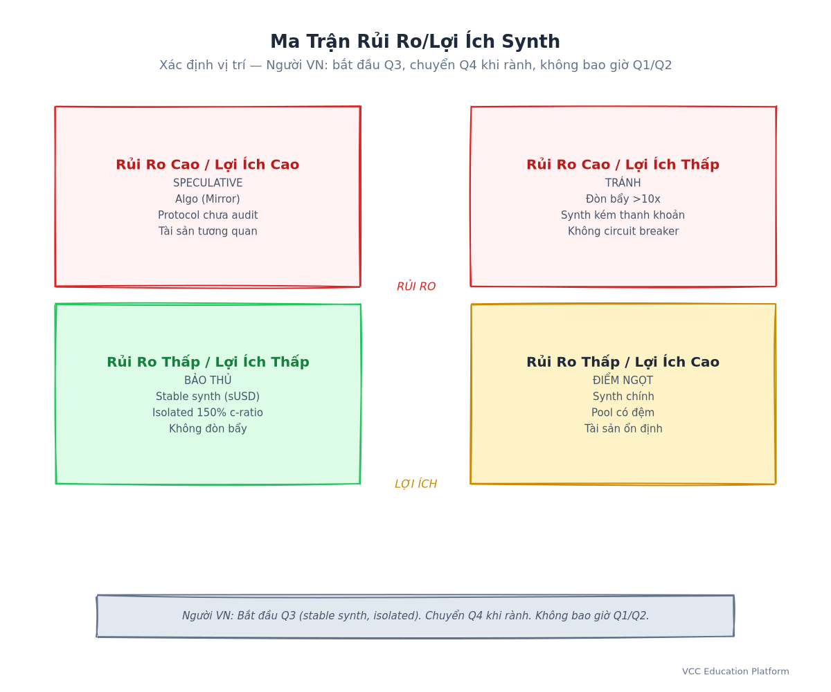 Risk/Reward Matrix - Synthetic Asset Risk Factors