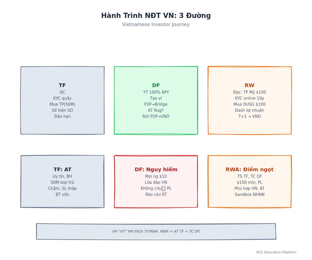 Bản Đồ Hành Trình - Hành Trình Nhà Đầu Tư VN