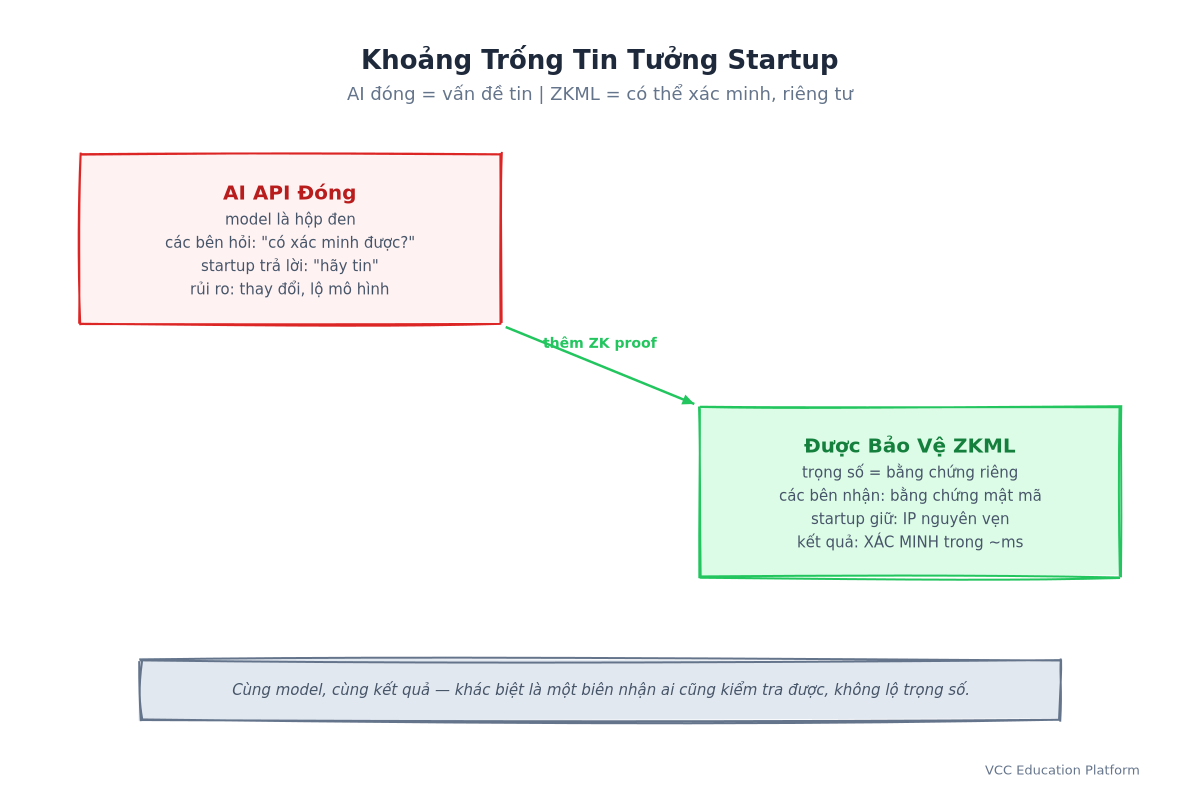 Khoảng Trống Tin Tưởng Startup