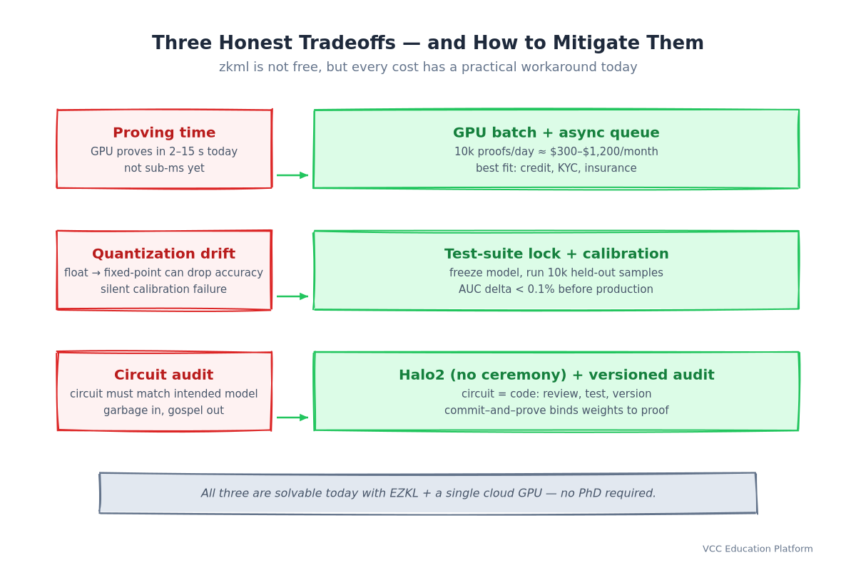 Three Tradeoffs and Mitigations